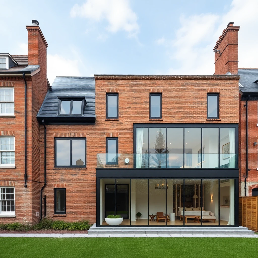 Rehabilitación de edificio antiguo con extensión moderna
